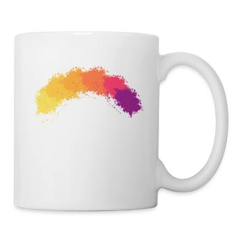Colorful Paragliding Paraglider Gift - Mug - white - Right