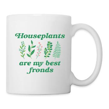 Houseplants Are My Best Frond - Mug - white - Right