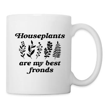 Houseplants Are My Best Frond - Mug - white - Right