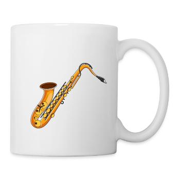 Saxy sent les musiciens empoisonnés - Mug blanc - blanc - Droite