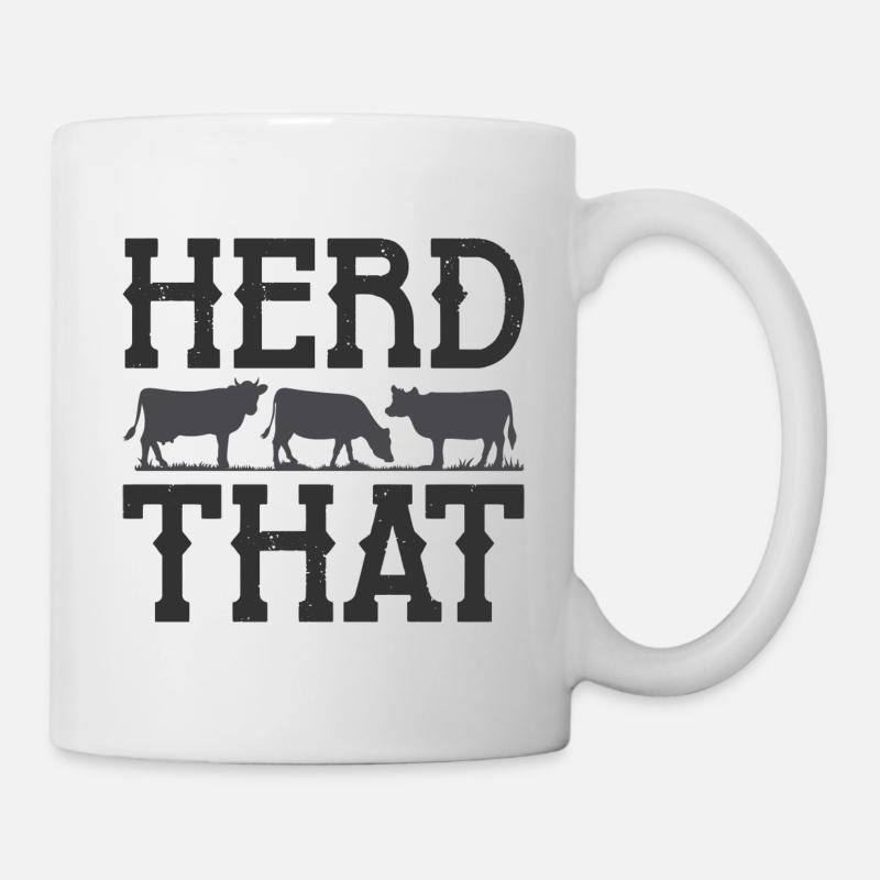 Herde, dass - Tasse - Weiß