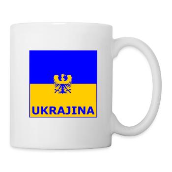 Die Ukraine - Mug blanc - blanc - Droite