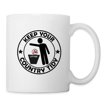 Lustiger Spruch Sozialismus - Tasse - Weiß - Rechts