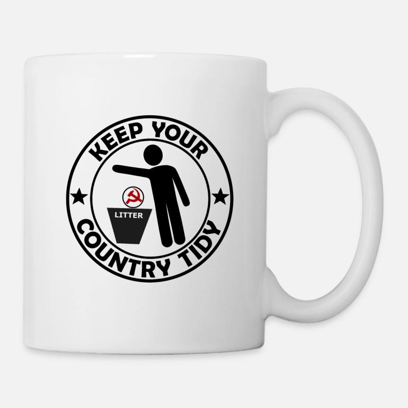 Lustiger Spruch Sozialismus - Tasse - Weiß