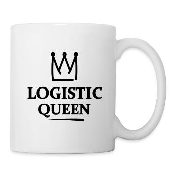 Logistik Queen - Tasse - Weiß - Rechts
