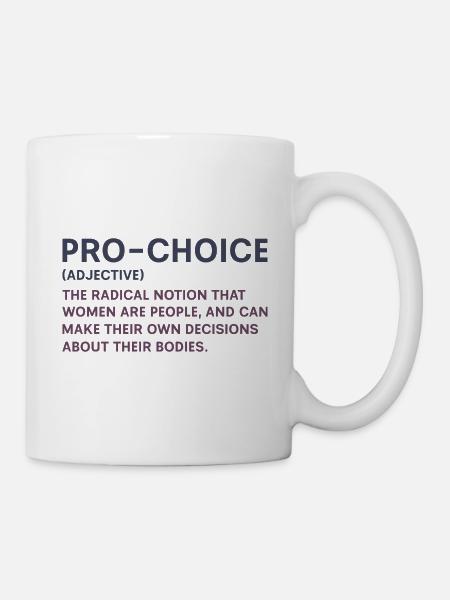 Pro-Wahl - Tasse - Weiß