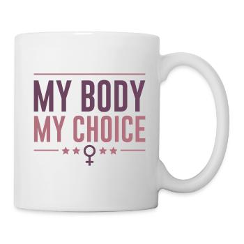 My Body My Choice - Mug - white - Right