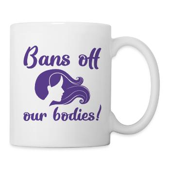 Bannit nos corps - Mug blanc - blanc - Droite