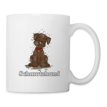 Schmutzhund2 3 - Tasse - Weiß - Rechts