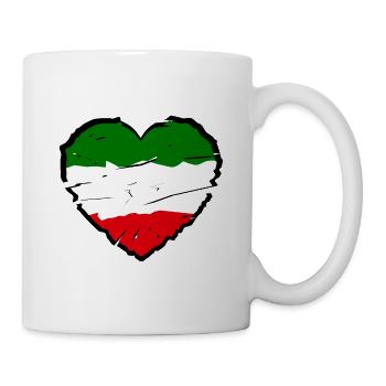Heart of Italy - Mug - white - Right