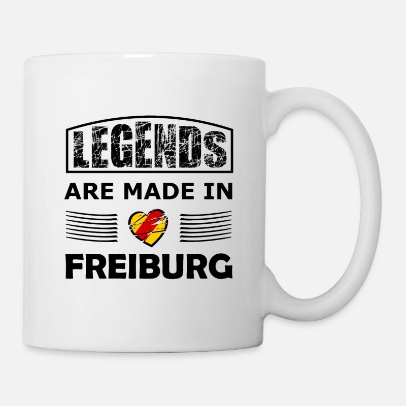 Legenden aud Freiburg - Tasse - Weiß