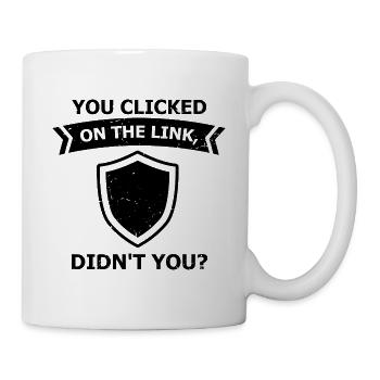 Cybersecurity Design for Hackers and Cyber Security - Mug - white - Right