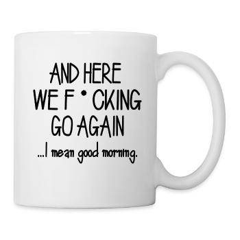 Sarkasmus Ironie Spruch Lustig Geschenkidee - Tasse - Weiß - Rechts