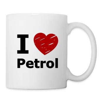 Love of petrol - Mug - white - Right