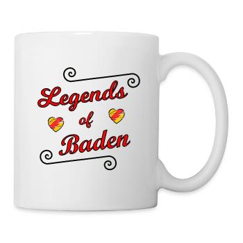 Les légendes du Badnerland - Mug blanc - blanc - Droite