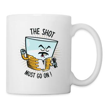 Rock and roll Shot - Mug blanc - blanc - Droite