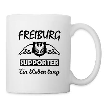 Freiburg Unterstützer - Tasse - Weiß - Rechts