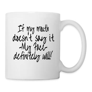 Sarcasm Irony Saying Humor Fun Gift Idea - Mug - white - Right