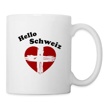Auswanderer Schweiz - Tasse - Weiß - Rechts