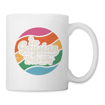 Gay Lesbian LGBTQ Pride Gaysian I Cadeau - Mug blanc - blanc - Droite