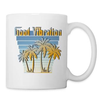Good Vibration - Tasse - Weiß - Rechts