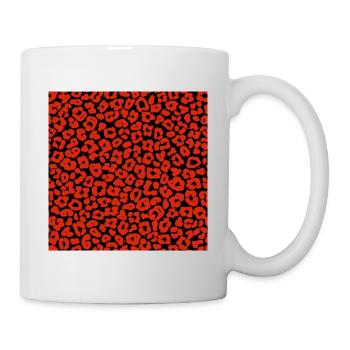 Peau d'animal avec style de couleur africaine - Mug blanc - blanc - Droite