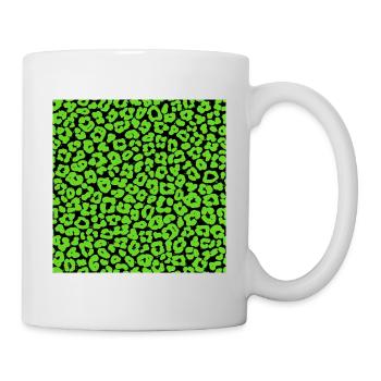 Peau d'animal avec style de couleur africaine - Mug blanc - blanc - Droite