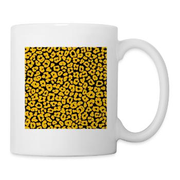 Peau d'animal avec style de couleur africaine - Mug blanc - blanc - Droite
