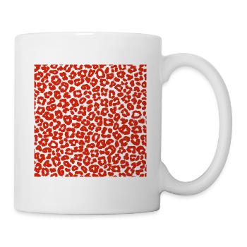 Peau d'animal avec style de couleur africaine - Mug blanc - blanc - Droite