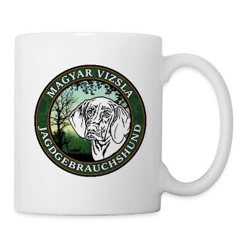Magyar Vizsla Jagdgebrauchshund - Tasse - Weiß - Rechts