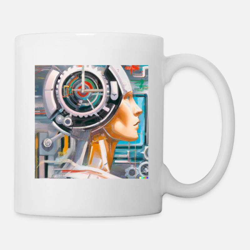 Künstliche Intelligenz - Tasse - Weiß