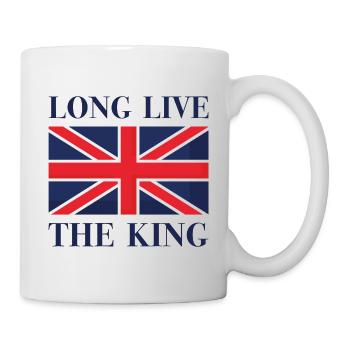Es lebe der König - Tasse - Weiß - Rechts