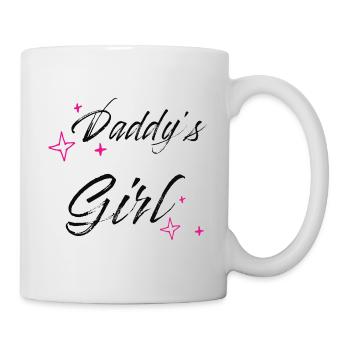 Daddy's Girl - Tasse - Weiß - Rechts
