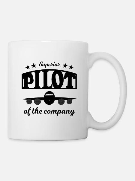 Die Piloten - Tasse - Weiß