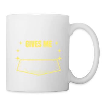Takoyaki me donne des pouvoirs de professeur drôle - Mug blanc - blanc - Droite