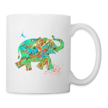 elephant e 4 - Mug - white - Right