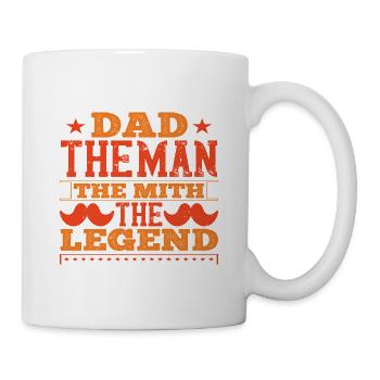 Cadeau papa père Fête des pères Fête des pères cadeau lege - Mug blanc - blanc - Droite