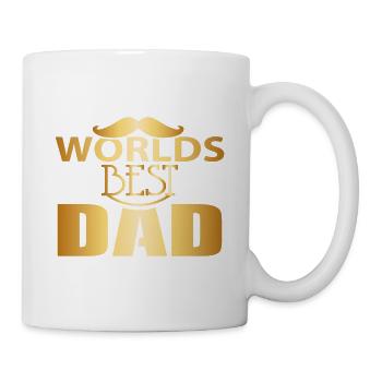 Le meilleur papa du monde - le meilleur papa du monde - - Mug blanc - blanc - Droite