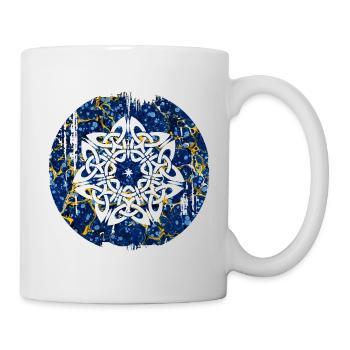 Nœud celtique 16 e 272 - Mug blanc - blanc - Droite