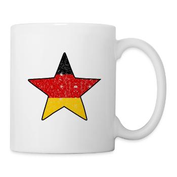 Une étoile pour l’Allemagne - Mug blanc - blanc - Droite