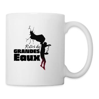 Retiré des grandes eaux - Ps/18:16 - Mug blanc - blanc - Droite