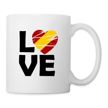 Amour espagnol - Mug blanc - blanc - Droite