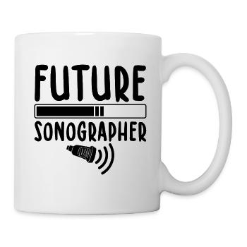 Sonografie - Tasse - Weiß - Rechts