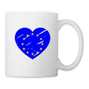 Cœur de l’Europe - Mug blanc - blanc - Droite
