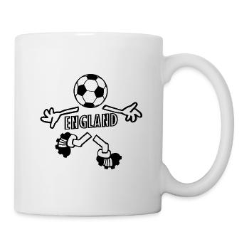 Le joueur anglais - Mug blanc - blanc - Droite