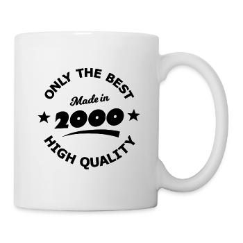Année 2000 - Mug blanc - blanc - Droite