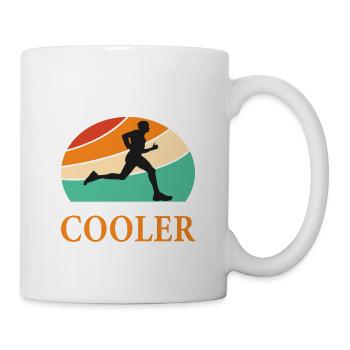 Père Père Père - Mug blanc - blanc - Droite