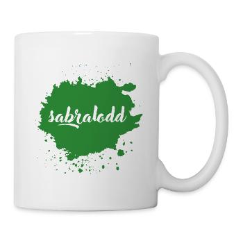 sabbralodd - franconian slang - Tasse - Weiß - Rechts