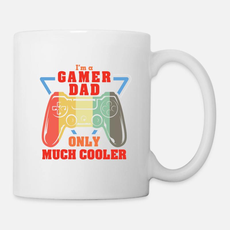 FATHER S DAY Gamer - Tasse - Weiß