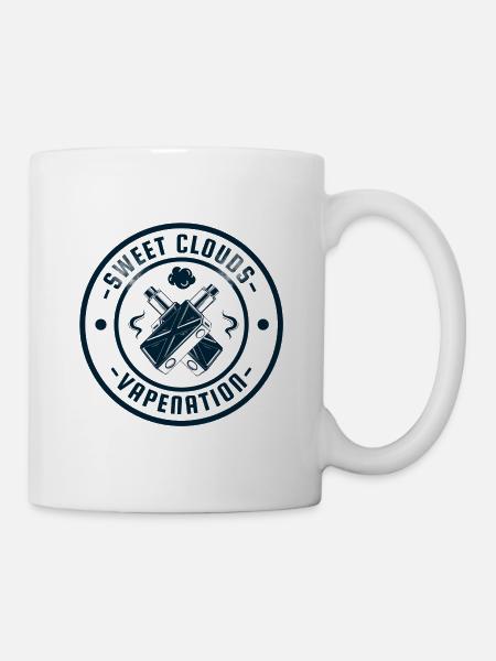 Vapenation transparent - Tasse - Weiß
